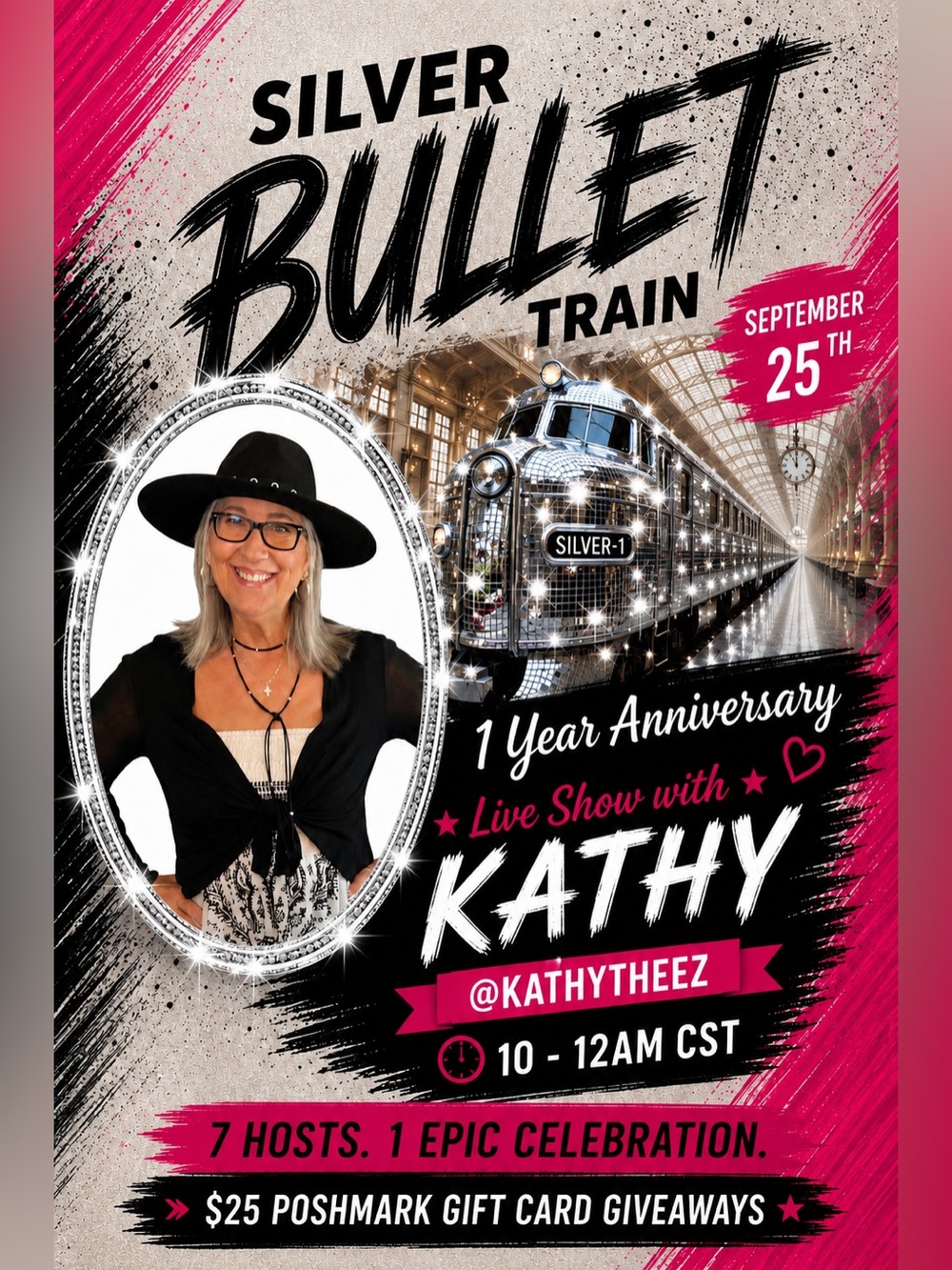 Official Silver Bullet Train Event!
Sept 25th $5 BLITZ in each show! - Picture 7 of 14